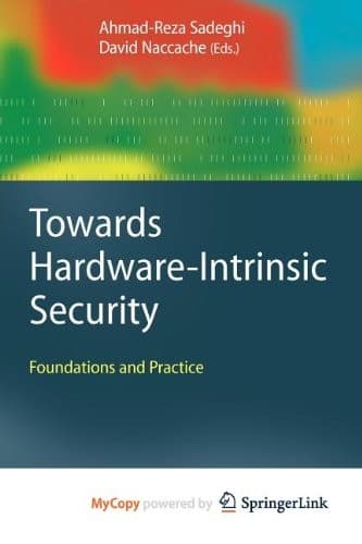 Tapa de Towards Hardware-Intrinsic Security