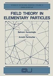 Tapa de Field Theory in Elementary Particles