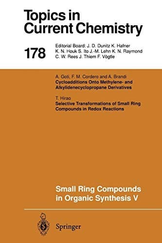 Tapa de Small Ring Compounds in Organic Synthesis V