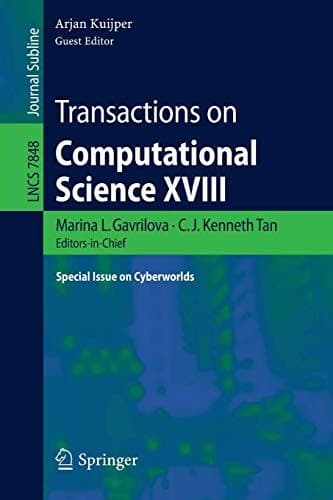 Tapa de Transactions on Computational Science XVIII