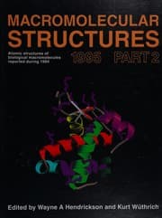 Tapa de MacRomolecular Structures 1995
