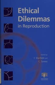 Tapa de Ethical dilemmas in reproduction