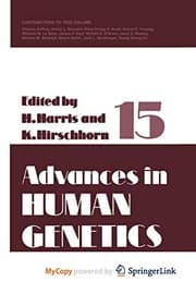 Tapa de Advances in Human Genetics 15