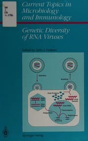 Tapa de Genetic Diversity of Rna Viruses (Current Topics in Microbiology and Immunology)