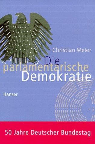 Tapa de Die parlamentarische Demokratie