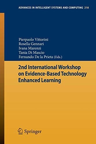 Tapa de 2nd International Workshop on Evidence-based Technology Enhanced Learning