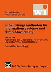 Tapa de Entwicklungsmethoden für Informationssysteme und deren Anwendung