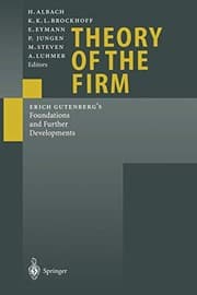Tapa de Theory of the Firm