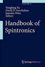 Tapa de Handbook of Spintronics