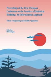 Tapa de Proceedings of the First Us/Japan Conference on the Frontiers of Statistical Modeling