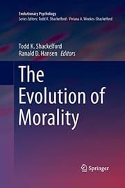 Tapa de The Evolution of Morality