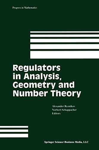 Tapa de "Regulators in Analysis, Geometry and Number Theory"