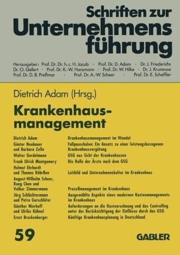 Tapa de Krankenhausmanagement