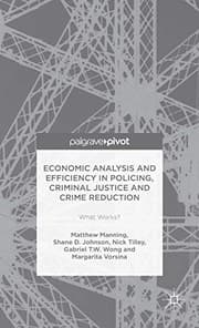 Tapa de Economic Analysis and Efficiency in Policing, Criminal Justice and Crime Reduction