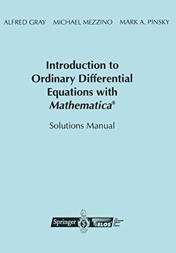 Tapa de Introduction to Ordinary Differential Equations with Mathematica®