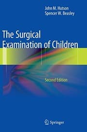 Tapa de The surgical examination of children