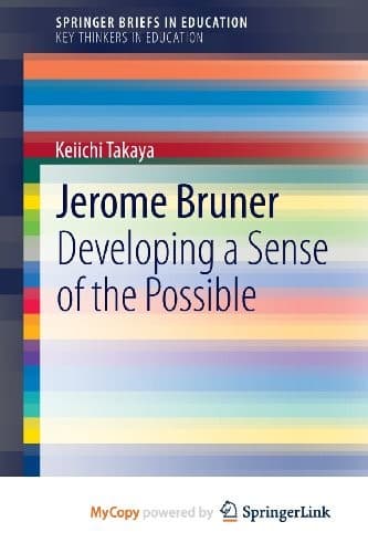 Tapa de Jerome Bruner