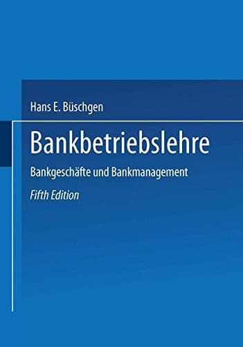 Tapa de Bankbetriebslehre
