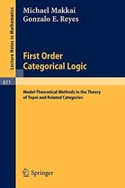 Tapa de First Order Categorical Logic