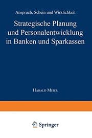 Tapa de Strategische Planung und Personalentwicklung in Banken und Sparkassen