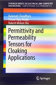 Tapa de Permittivity and Permeability Tensors for Cloaking Applications