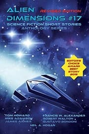 Tapa de Alien Dimensions Science Fiction Short Stories Anthology Series #17