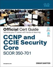 Tapa de CCNP and CCIE Security Core SCOR 350-701 Official Cert Guide