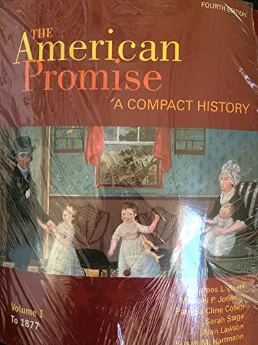 Tapa de American Promise Compact 3e V1 & Interesting Narrative of the Life of Olaudah Equiano 2e & Autobiography of Benjamin Franklin 2e & Bedford Glossary for U.S. History