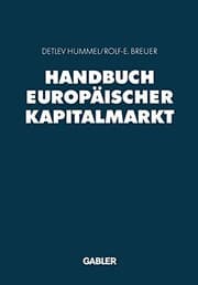 Tapa de Handbuch Europäischer Kapitalmarkt
