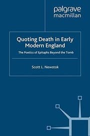 Tapa de Quoting Death in Early Modern England