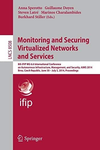 Tapa de Monitoring and Securing Virtualized Networks and Services