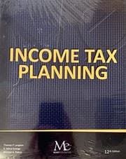 Tapa de INCOME TAX PLANNING