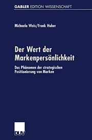 Tapa de Der Wert der Markenpersönlichkeit