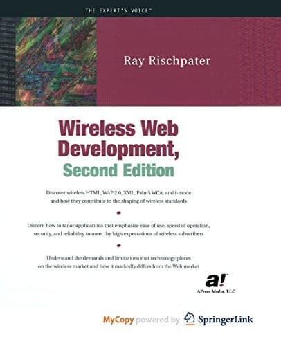 Tapa de Wireless Web Development