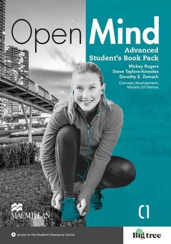 Tapa de Open Mind British edition Advanced Level Student's Book Pack