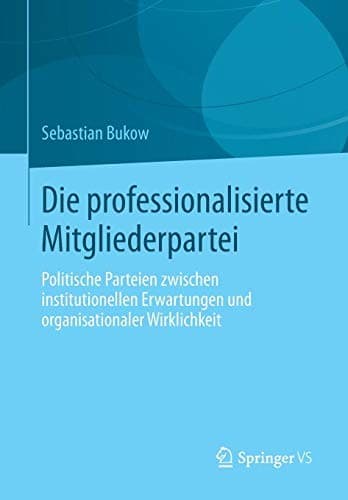 Tapa de Die professionalisierte Mitgliederpartei