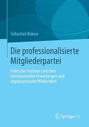 Tapa de Die professionalisierte Mitgliederpartei
