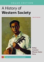 Tapa de A History of Western Society, Value Edition, Volume 2