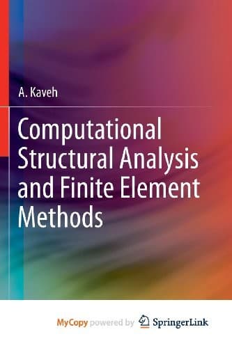 Tapa de Computational Structural Analysis and Finite Element Methods