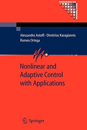 Tapa de Nonlinear and Adaptive Control with Applications