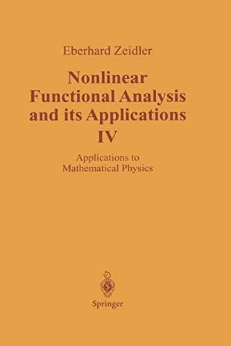 Tapa de Nonlinear Functional Analysis and its Applications : IV