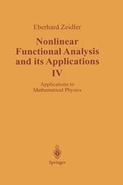 Tapa de Nonlinear Functional Analysis and its Applications : IV