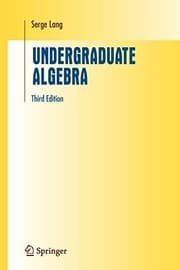 Tapa de Undergraduate Algebra