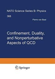 Tapa de "Confinement, Duality, and Nonperturbative Aspects of Qcd"