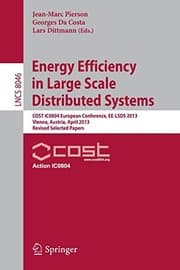 Tapa de Energy Efficiency in Large Scale Distributed Systems