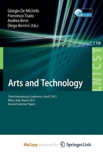 Tapa de Arts and Technology