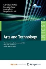 Tapa de Arts and Technology