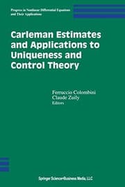Tapa de Carleman Estimates and Applications to Uniqueness and Control Theory