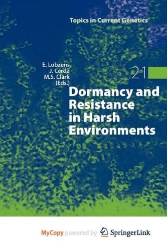 Tapa de Dormancy and Resistance in Harsh Environments