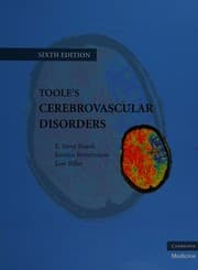 Tapa de Toole's cerebrovascular disorders